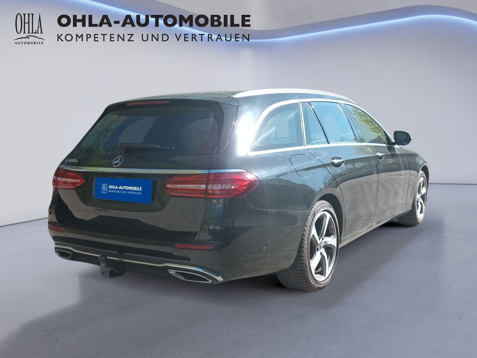 Mercedes-Benz E 300 e T-Modell Heckansicht bei OHLA-Automobile