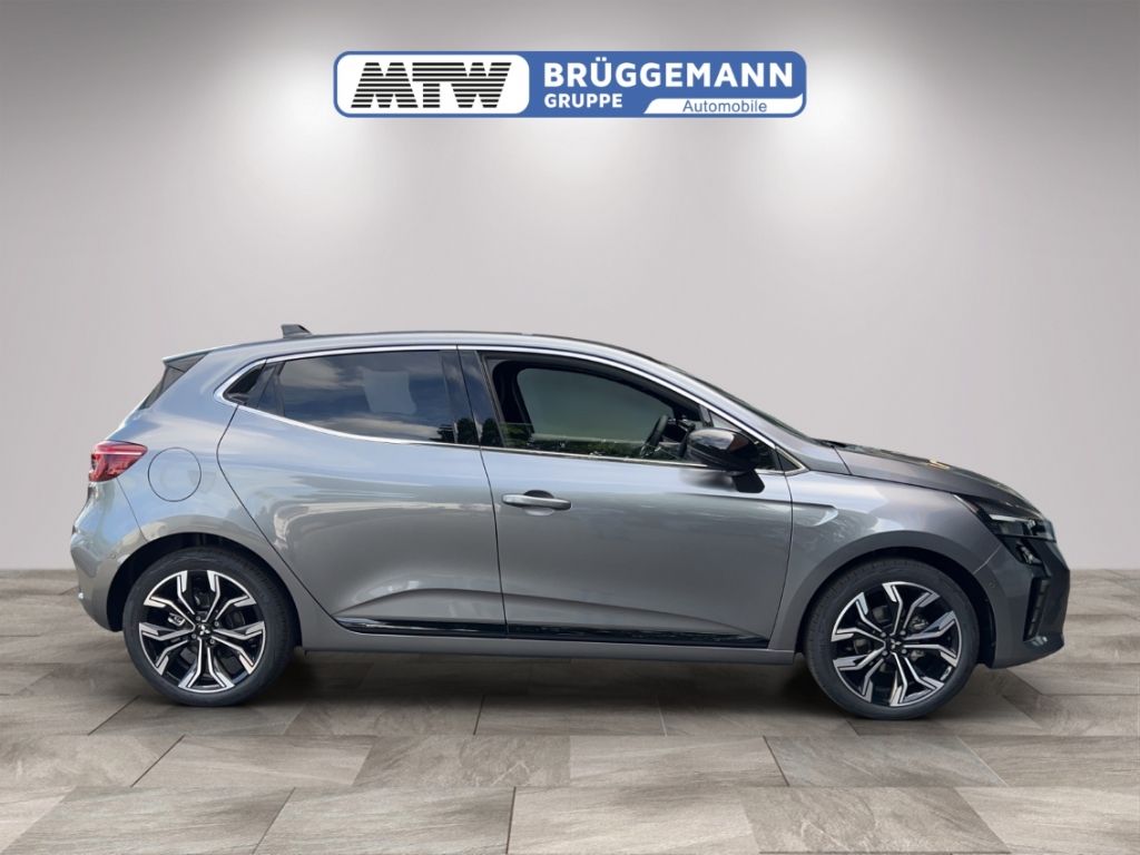 Renault Clio grau Seitenansicht Neuwagen im Autohaus