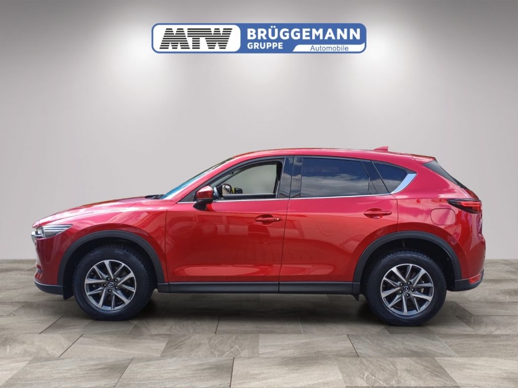 Mazda CX-5 rot Seitenansicht Gebrauchtwagen