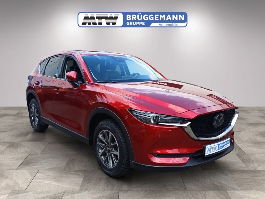 Mazda CX-5 rot Frontansicht Seitenansicht Studio