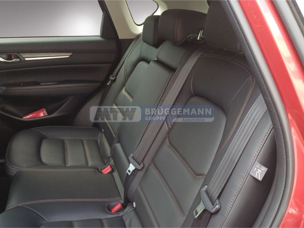 Mazda CX-5 Innenraum Rücksitze Lederausstattung schwarz