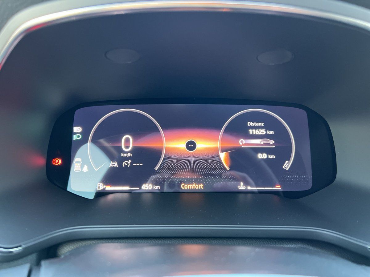 Digitales Kombiinstrument Innenraum Fahrzeug Comfort-Modus 11625 km Distanz Tacho