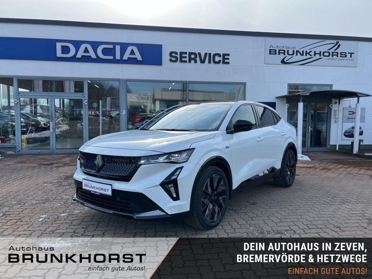 Weißer Renault Austral im Autohaus Brunkhorst – moderner SUV-Coupé in Pearlweiß