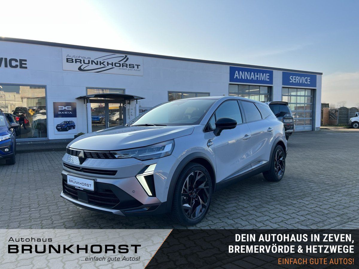 Renault Captur Silber im Autohaus Brunkhorst Showroom Frontansicht