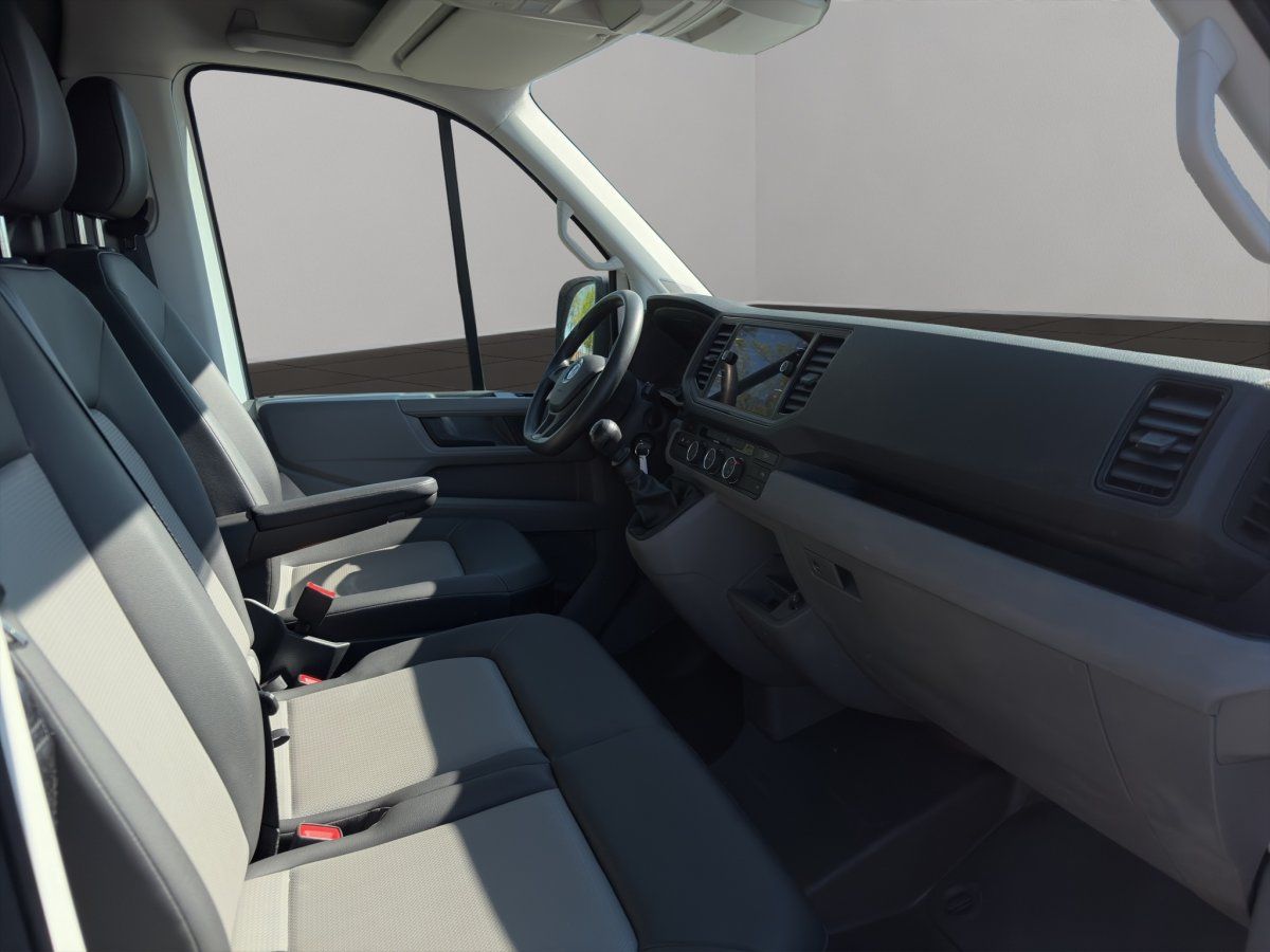 VW Crafter Innenraum Beifahrersitz und Armaturenbrett
