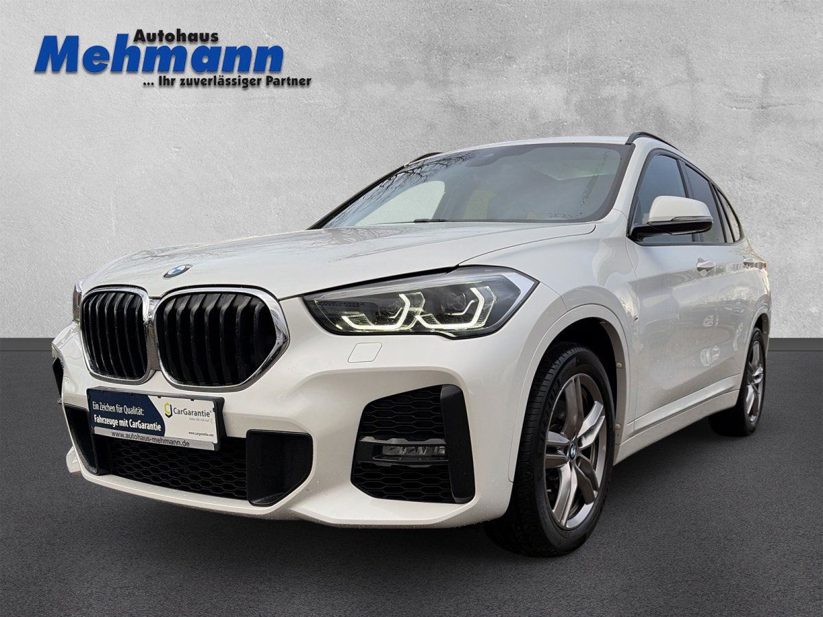 BMW X1 weiß M Sport Frontansicht bei Autohaus Mehmann