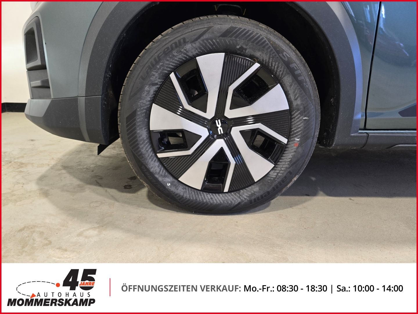 Detailansicht Leichtmetallfelge des Dacia Sandero Stepway