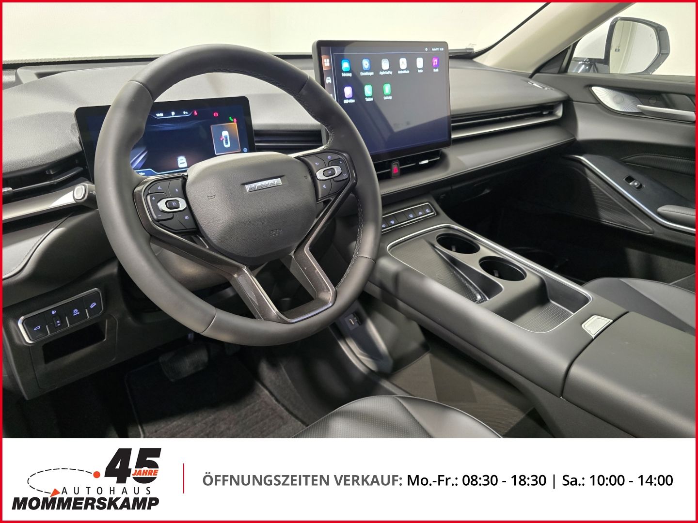 Cockpit GWM Haval Jolion Pro mit Lenkrad, Digitaldisplay und Touchscreen