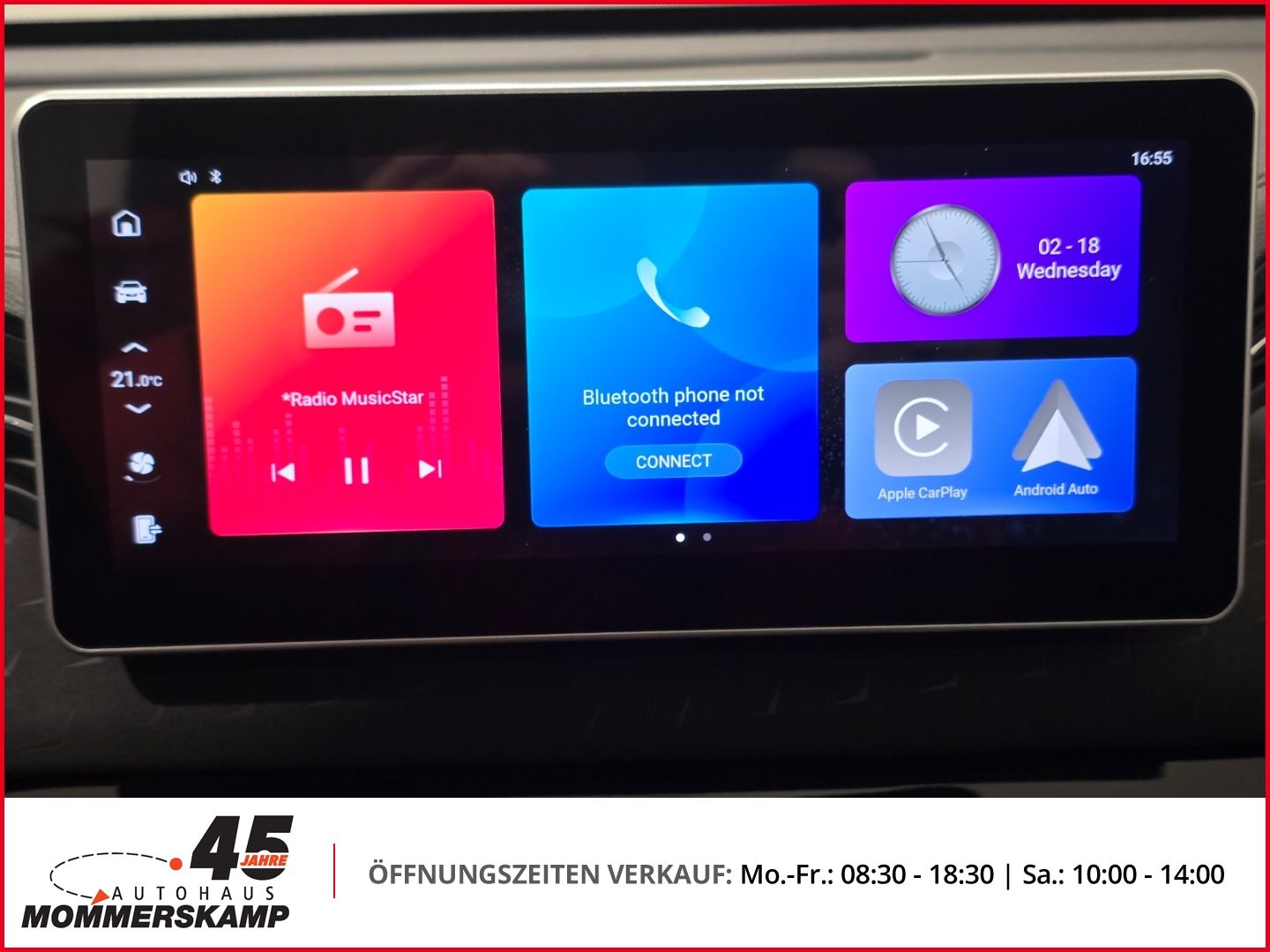 Haval Jolion Pro Infotainment Touchscreen mit Apple CarPlay Android Auto