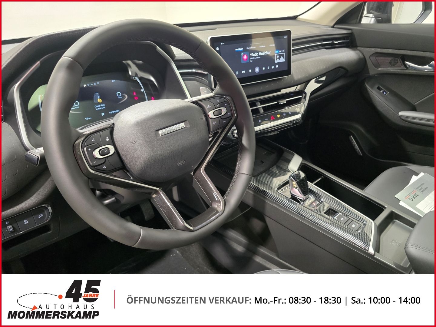 Haval Jolion Pro Cockpit mit Lenkrad und Touchscreen Innenraum