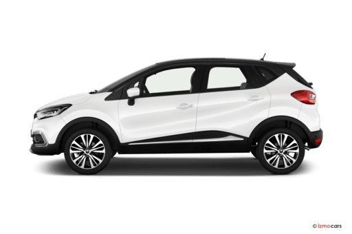 Renault Captur weiß Seitenansicht Kompakt-SUV