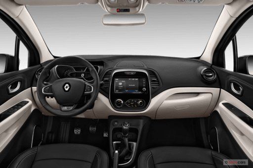 Renault Captur Innenraum mit Cockpit und Lenkrad