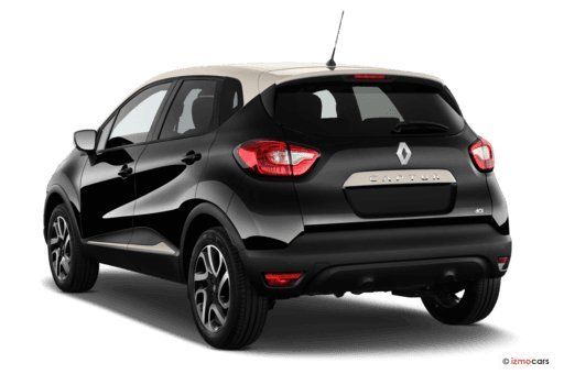 Renault Captur schwarz-beige Heckansicht SUV