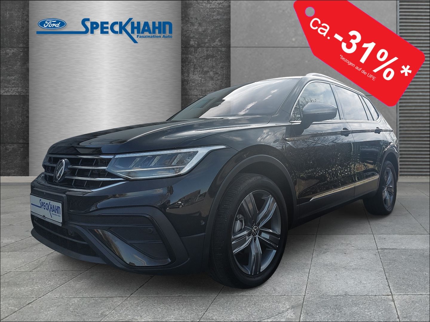 Volkswagen Tiguan Allspace Life 2.0 TDI Kamera 7-Sitzer Panorama AHK ACC - Bild 1 von 20