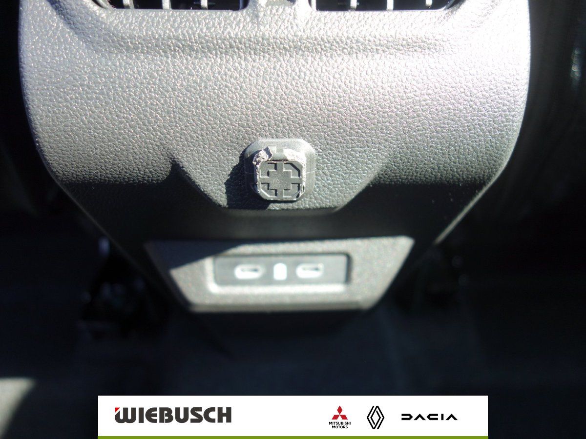 Isofix-Halterung im Fond des Dacia Bigster Innenraum