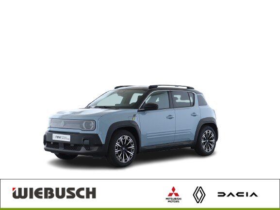 Renault SUV Hellblau Frontansicht schraeg links, Wiebusch Haendler