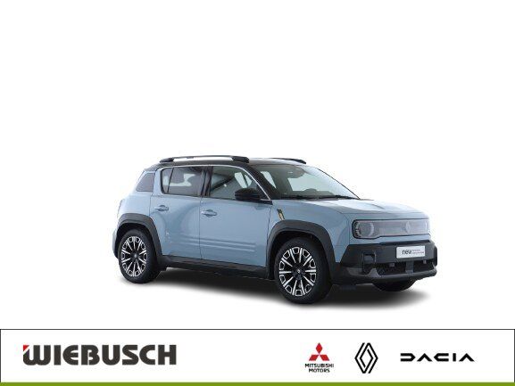 Renault SUV in Hellblau, Frontansicht schraeg, Haendler Wiebusch