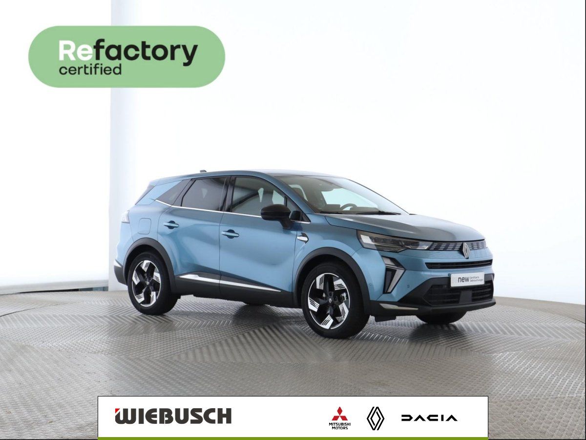 Renault Symbioz blau Frontansicht seitlich, zertifizierter Gebrauchtwagen