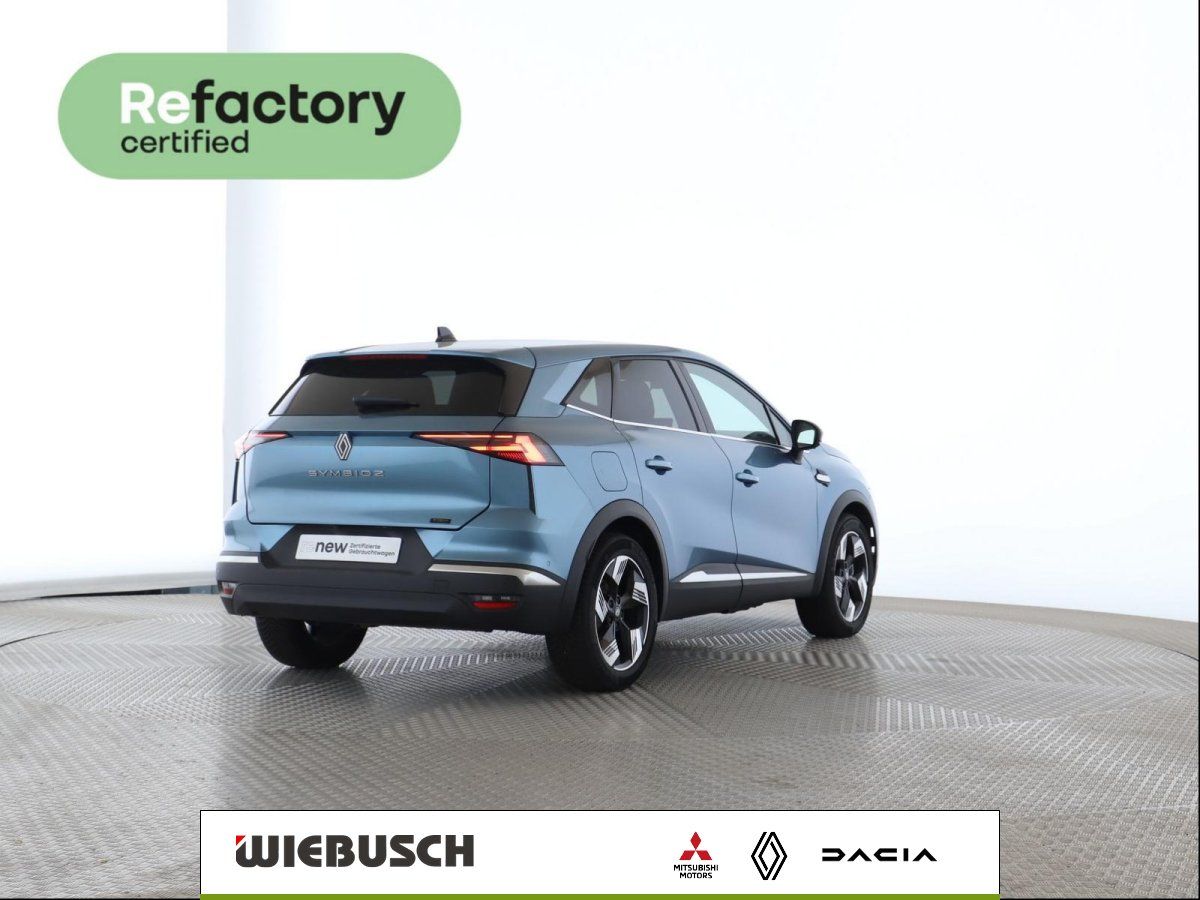 Renault Symbioz blau Heckansicht, Refactory zertifizierter Gebrauchtwagen