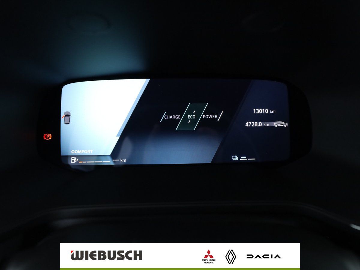 Digitales Kombiinstrument Renault mit Eco Power Anzeige