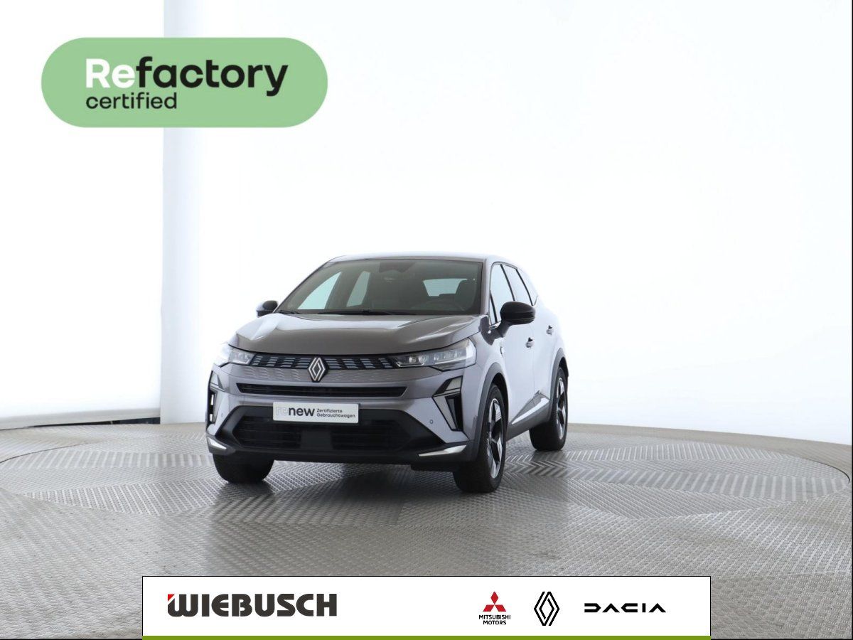 Renault SUV grau metallic, Frontansicht auf Drehbühne