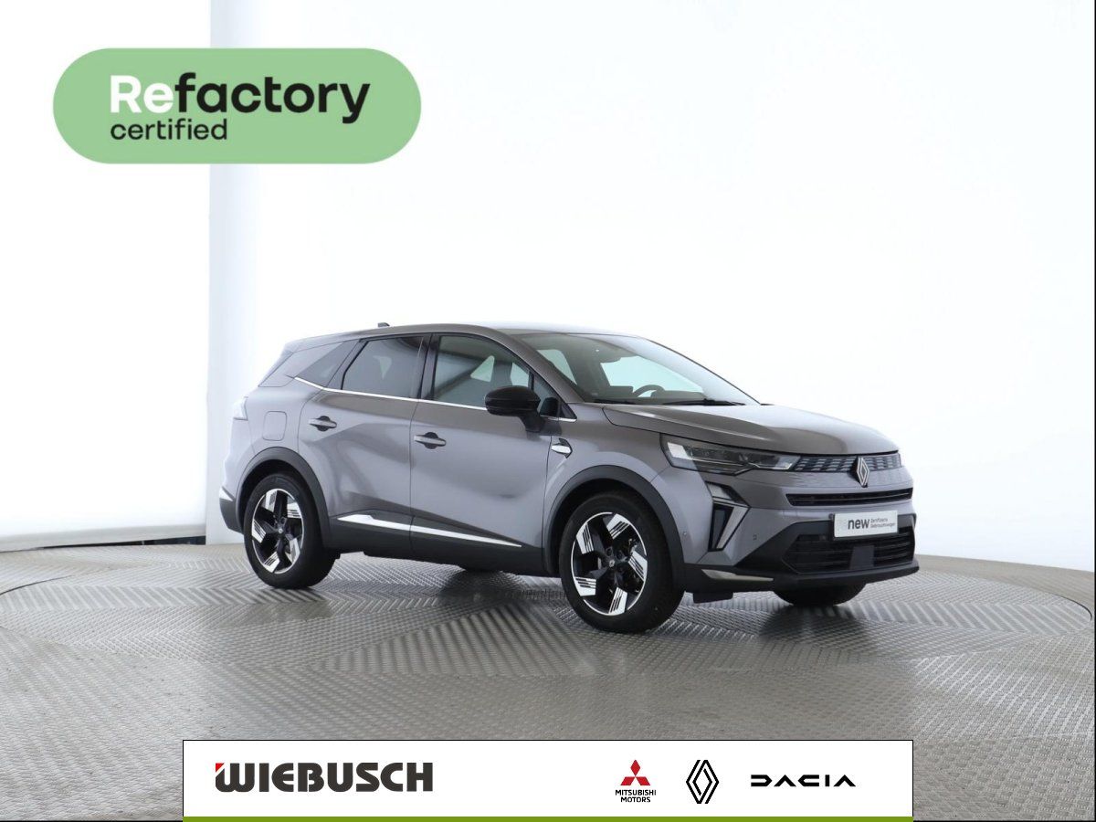 Renault SUV grau metallic, Seitenansicht schräg vorne