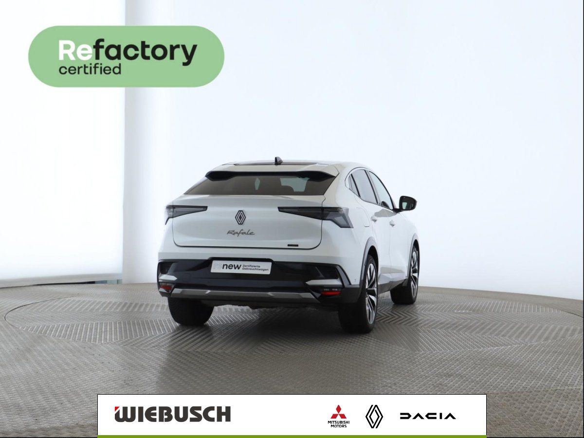 Renault Rafale weiß Heckansicht Refactory certified Gebrauchtwagen