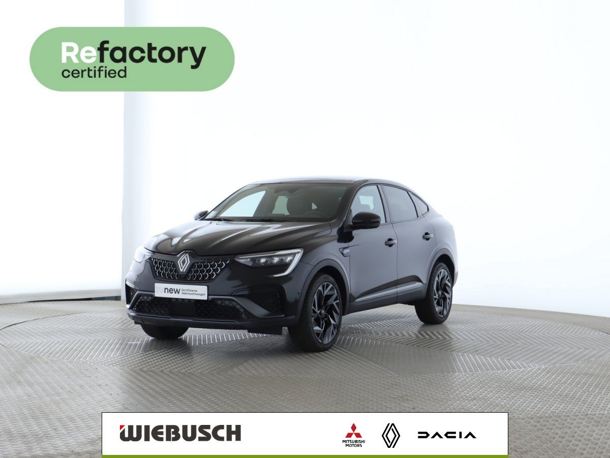 Renault Arkana schwarz Frontansicht Gebrauchtwagen bei Autohaus Wiebusch