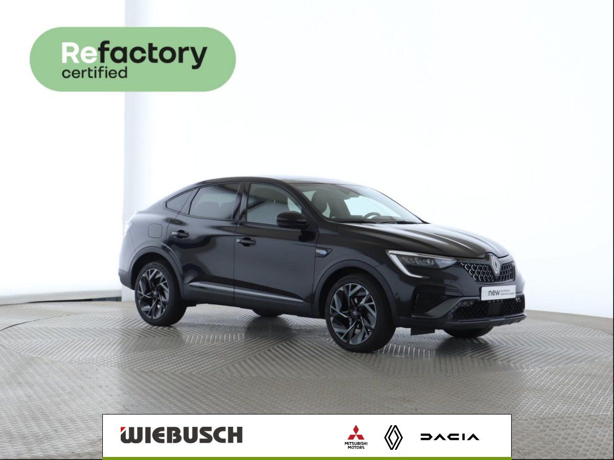 Renault Arkana schwarz Seitenansicht Gebrauchtwagen bei Autohaus Wiebusch