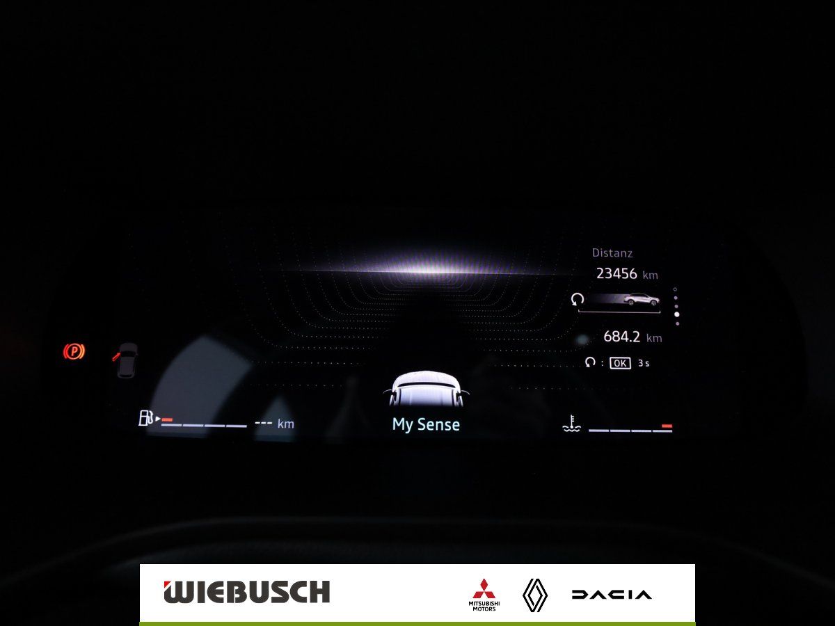 Renault Arkana digitales Kombiinstrument mit Kilometerstand und My Sense