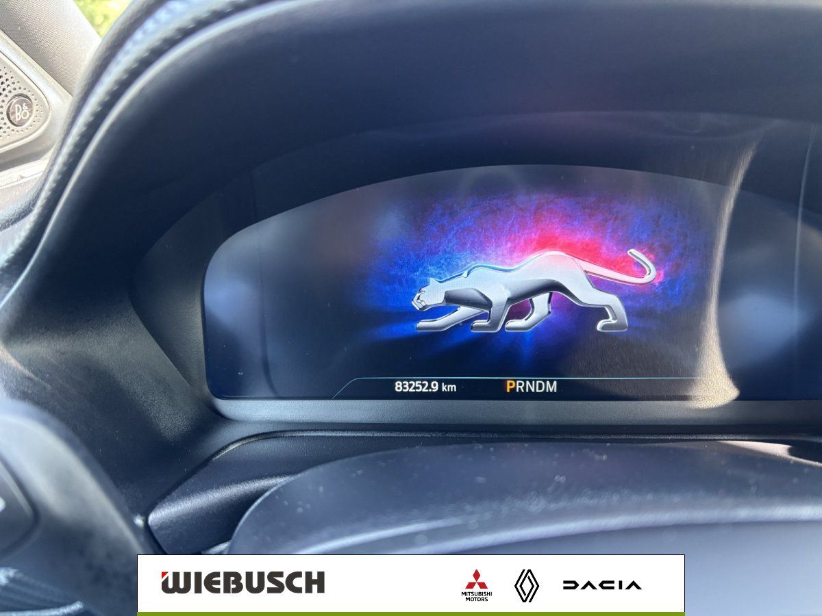 Ford Puma Digitalcockpit mit Tacho und Kilometerstand im Innenraum