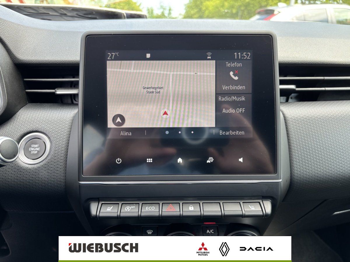Renault Clio Navigationssystem und Bordcomputer im Detail