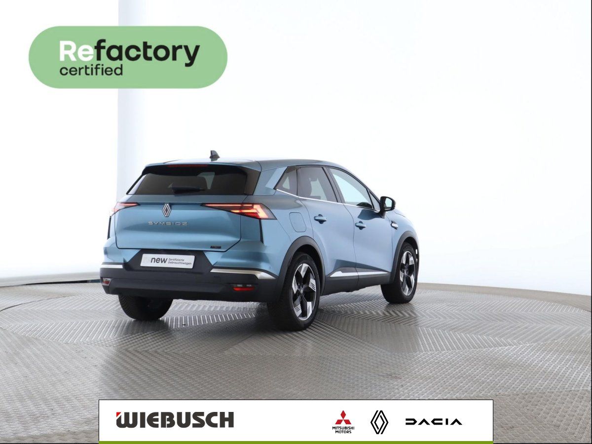 Renault Symbioz blau, Heckansicht mit LED-Rückleuchten, Autohaus Wiebusch