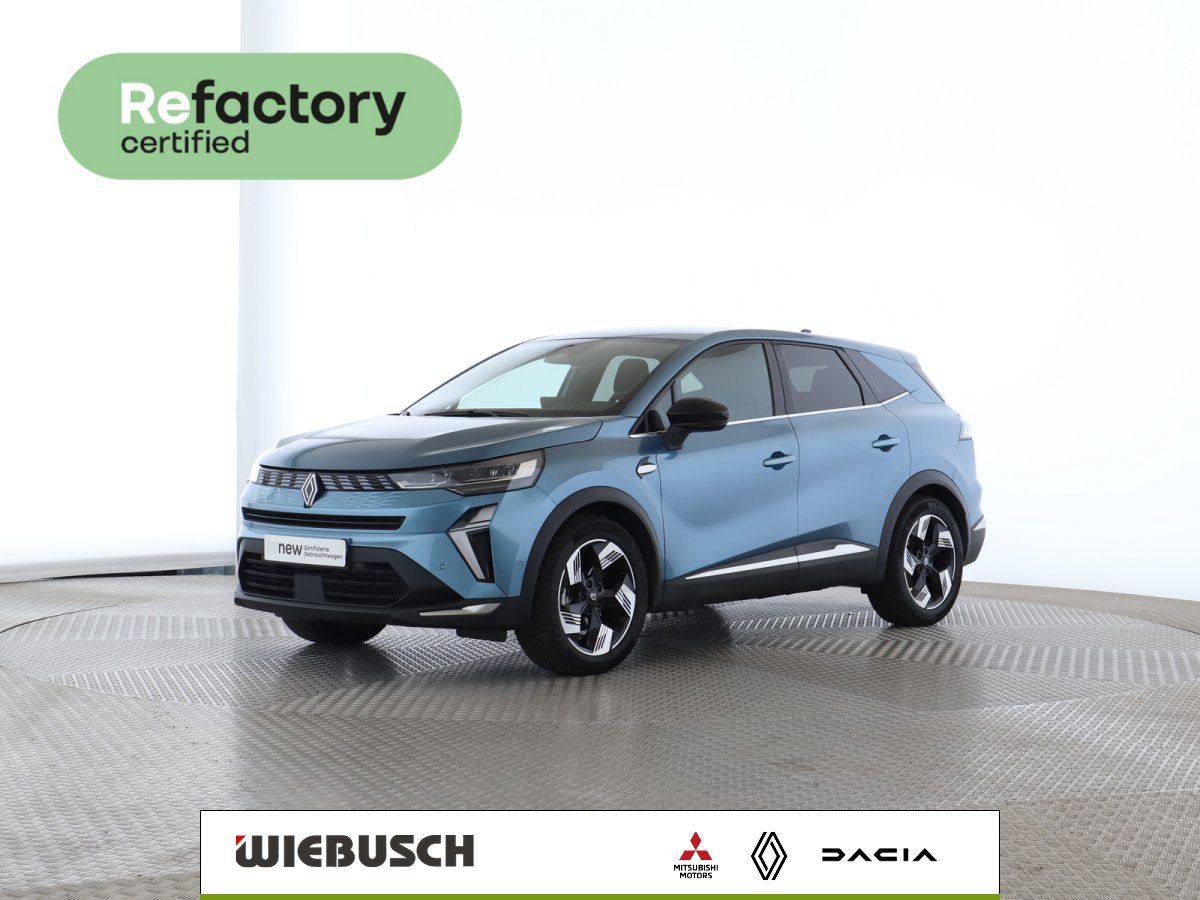 Renault Symbioz blau, Frontansicht schraeg, Gebrauchtwagen