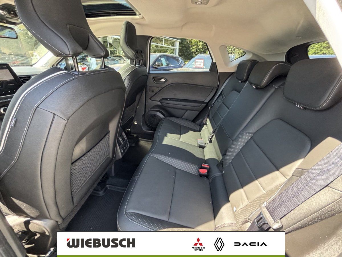 Innenraum Rücksitzbank Renault Captur mit Lederausstattung