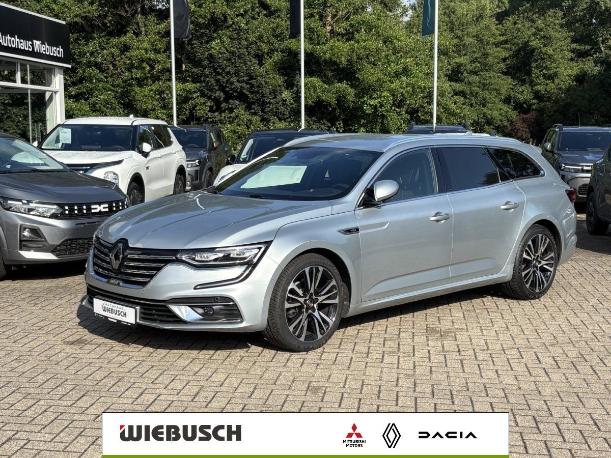 Renault Talisman Grandtour Kombi in Silber, Seitenansicht