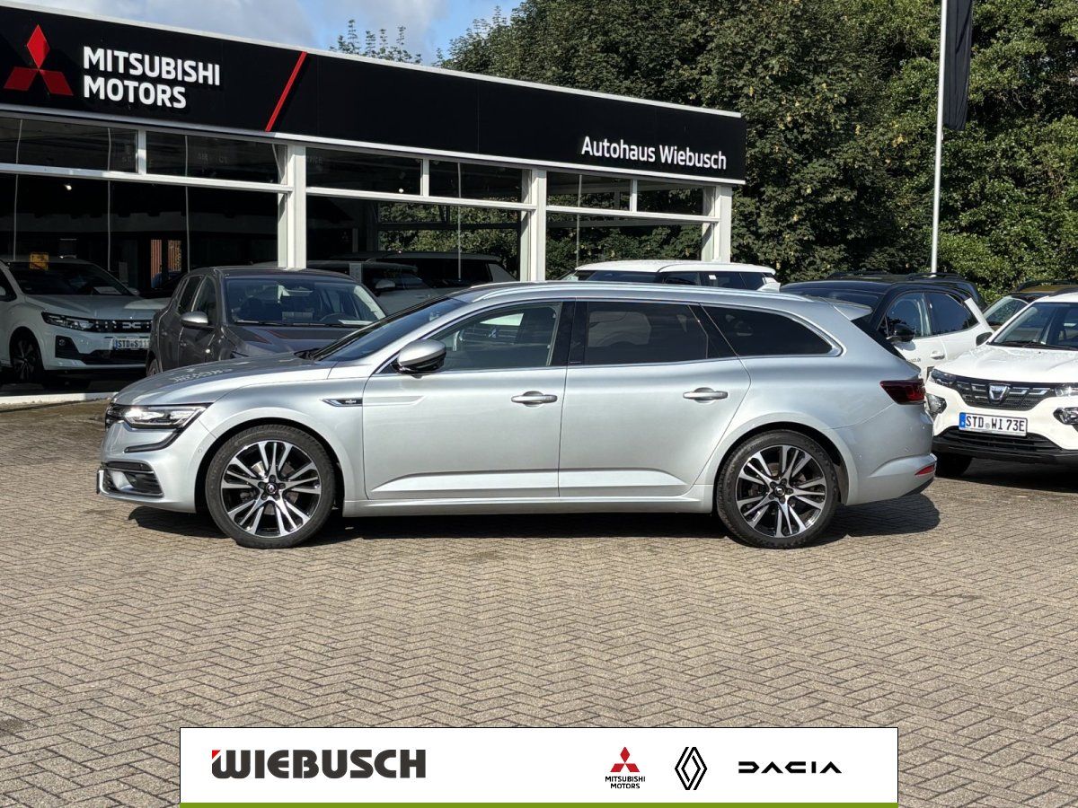 Renault Talisman Grandtour Kombi in Silber Seitenansicht