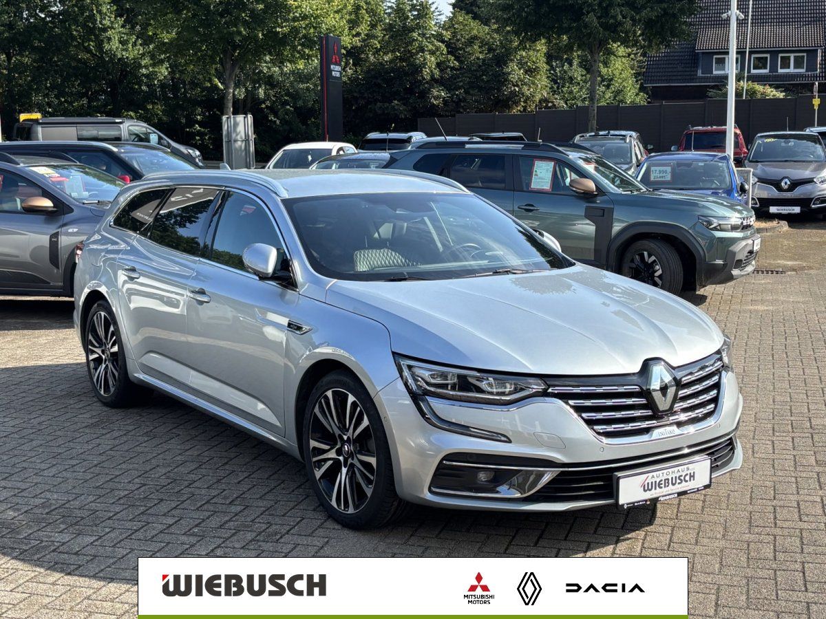 Renault Talisman Grandtour silber Frontansicht beim Haendler