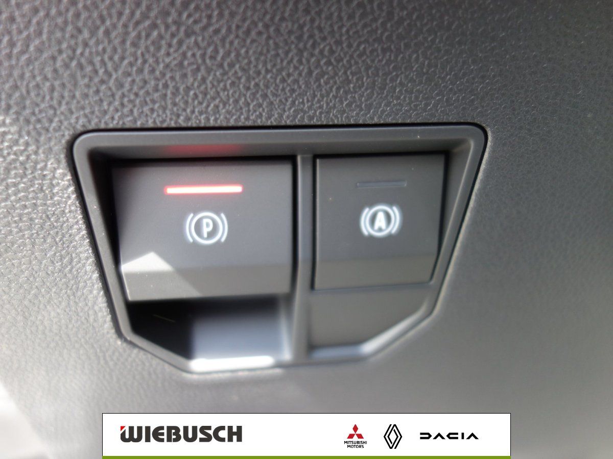 Elektronische Feststellbremse und Auto-Hold Schalter im Fahrzeug
