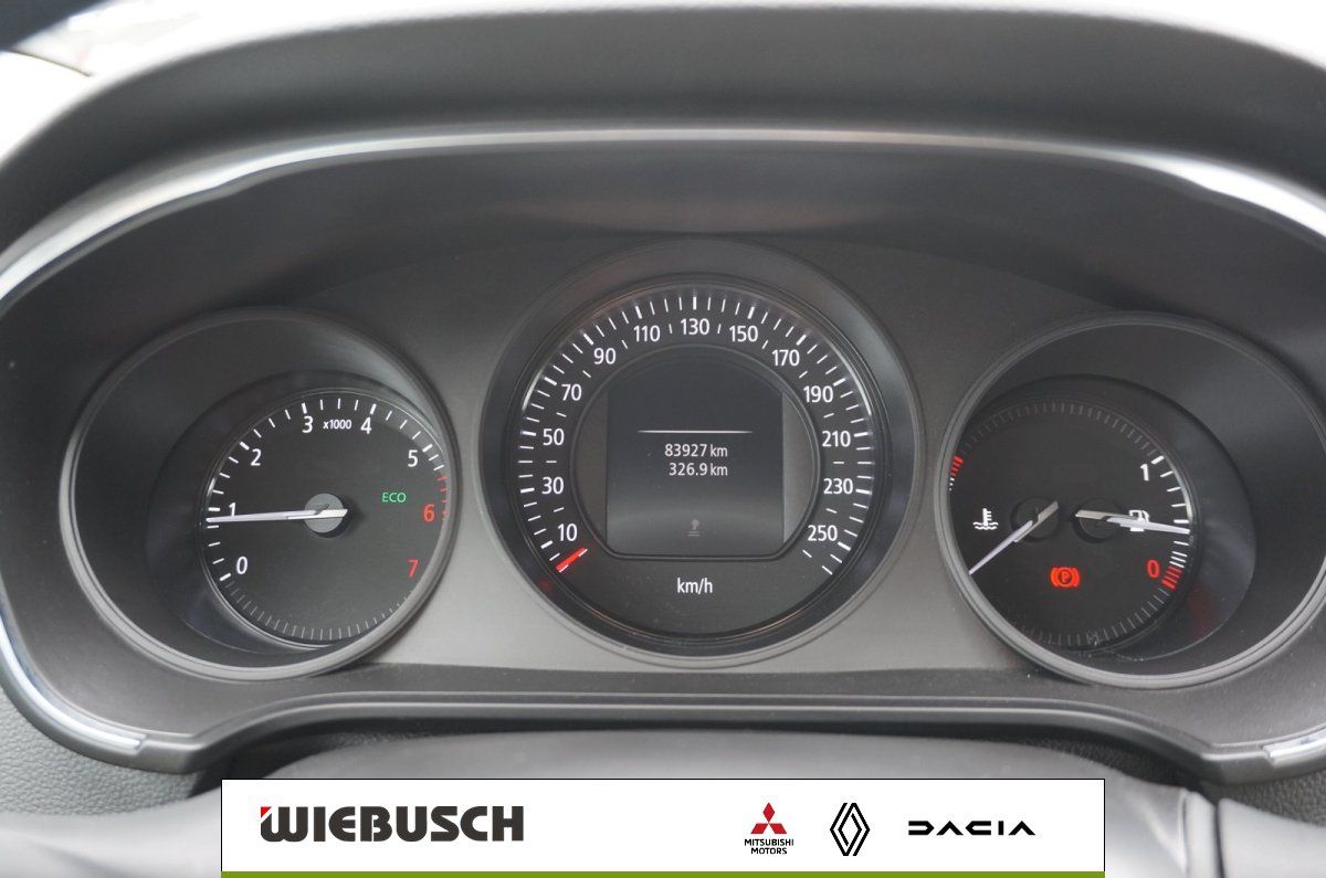 Renault Megane Tacho und Kombiinstrument mit 83.927 km Laufleistung