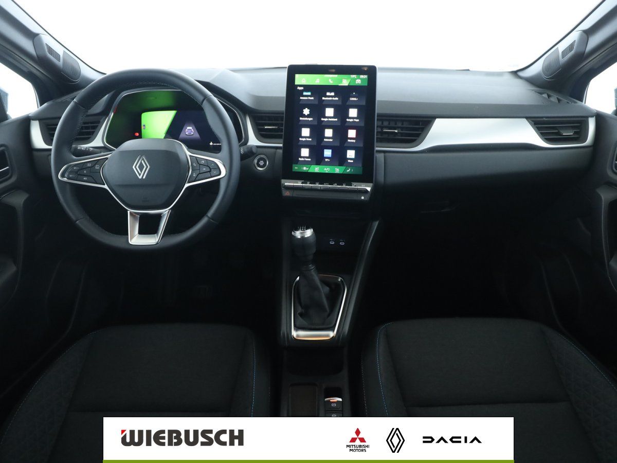 Renault Captur Cockpit Lenkrad Touchscreen Innenraum Detailansicht