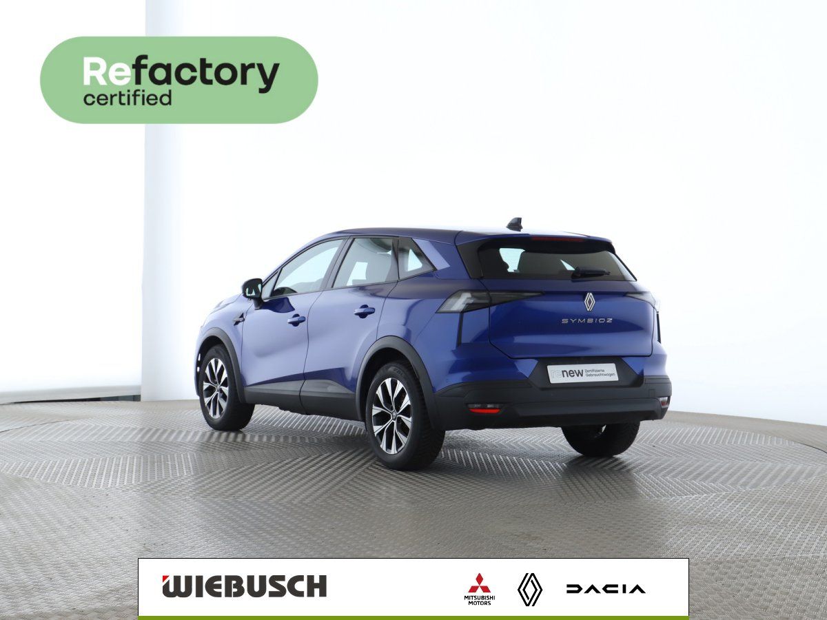 Renault Symbioz blau Heckansicht SUV Gebrauchtwagen