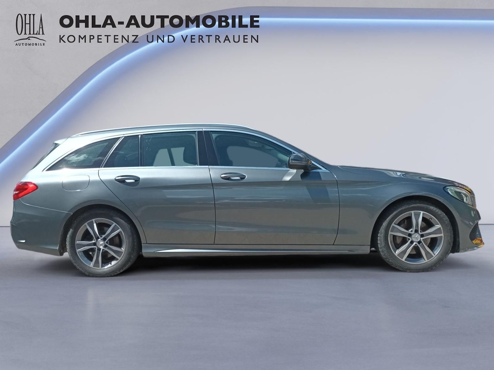 Mercedes-Benz C-Klasse T-Modell Seitenansicht grau metallic