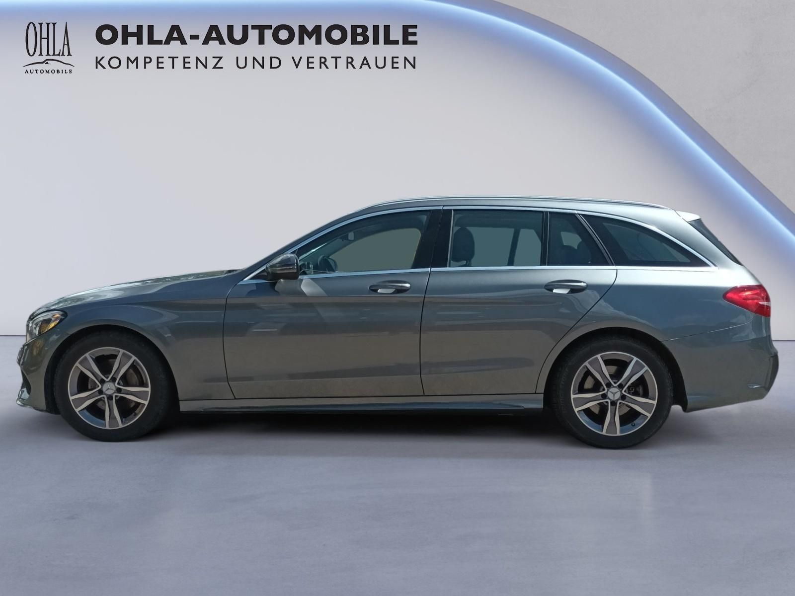 Mercedes-Benz C-Klasse T-Modell Seitenansicht grau metallic