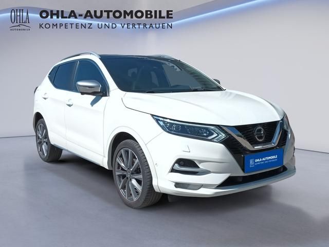 Nissan Qashqai weiß Frontansicht bei OHLA Automobile