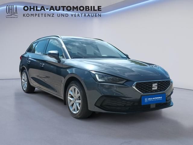 Seat Leon Kombi in Grau, Frontansicht bei Ohla Automobile