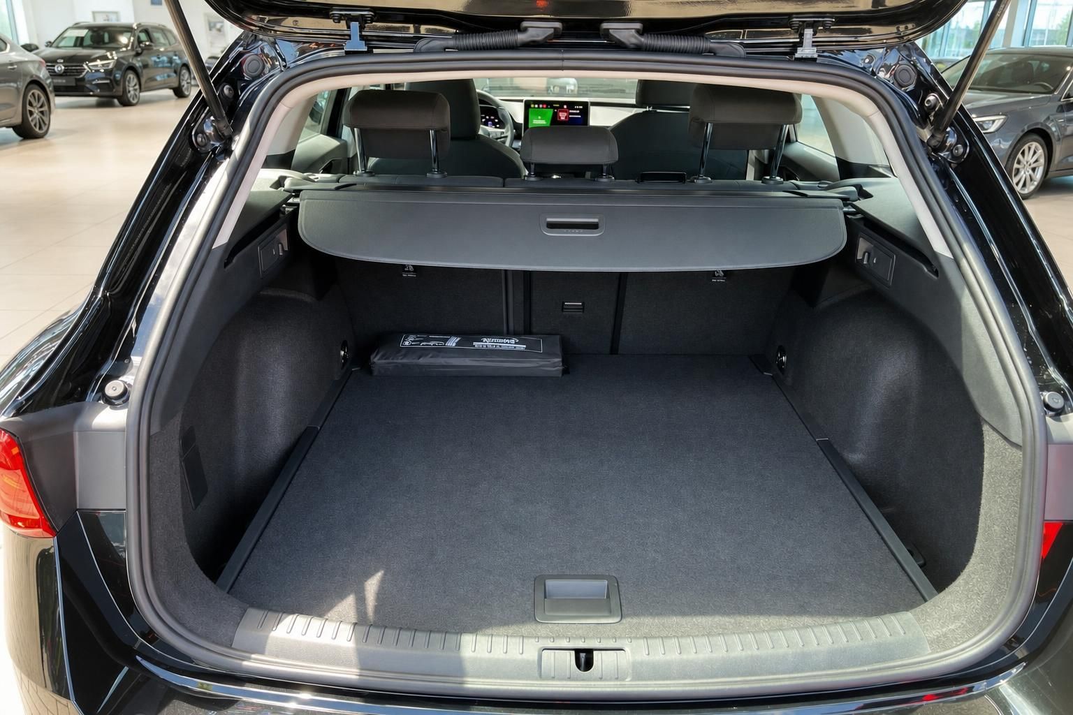 Kofferraum des SEAT Leon Kombi mit viel Stauraum