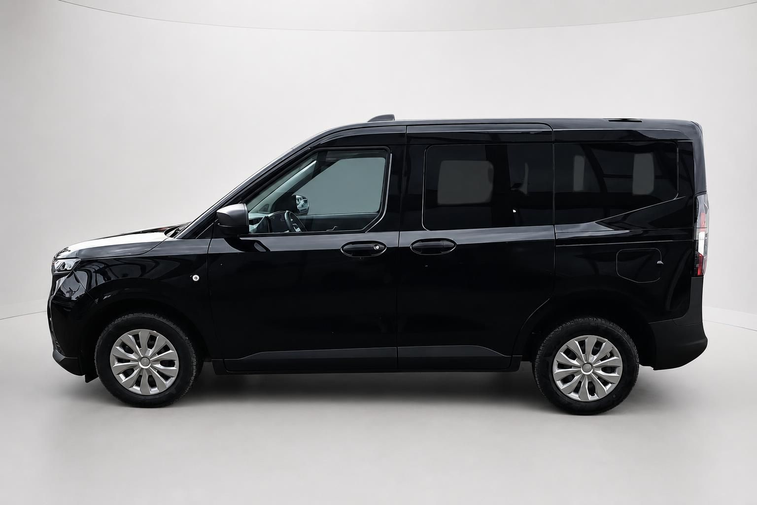 Ford Tourneo Connect schwarz Seitenansicht Profil im Studio