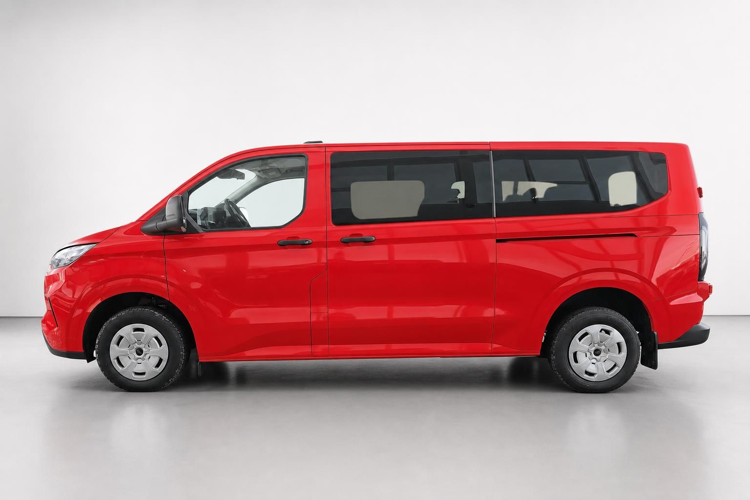 Ford Transit Custom rot Seitenansicht komplett Van Studio
