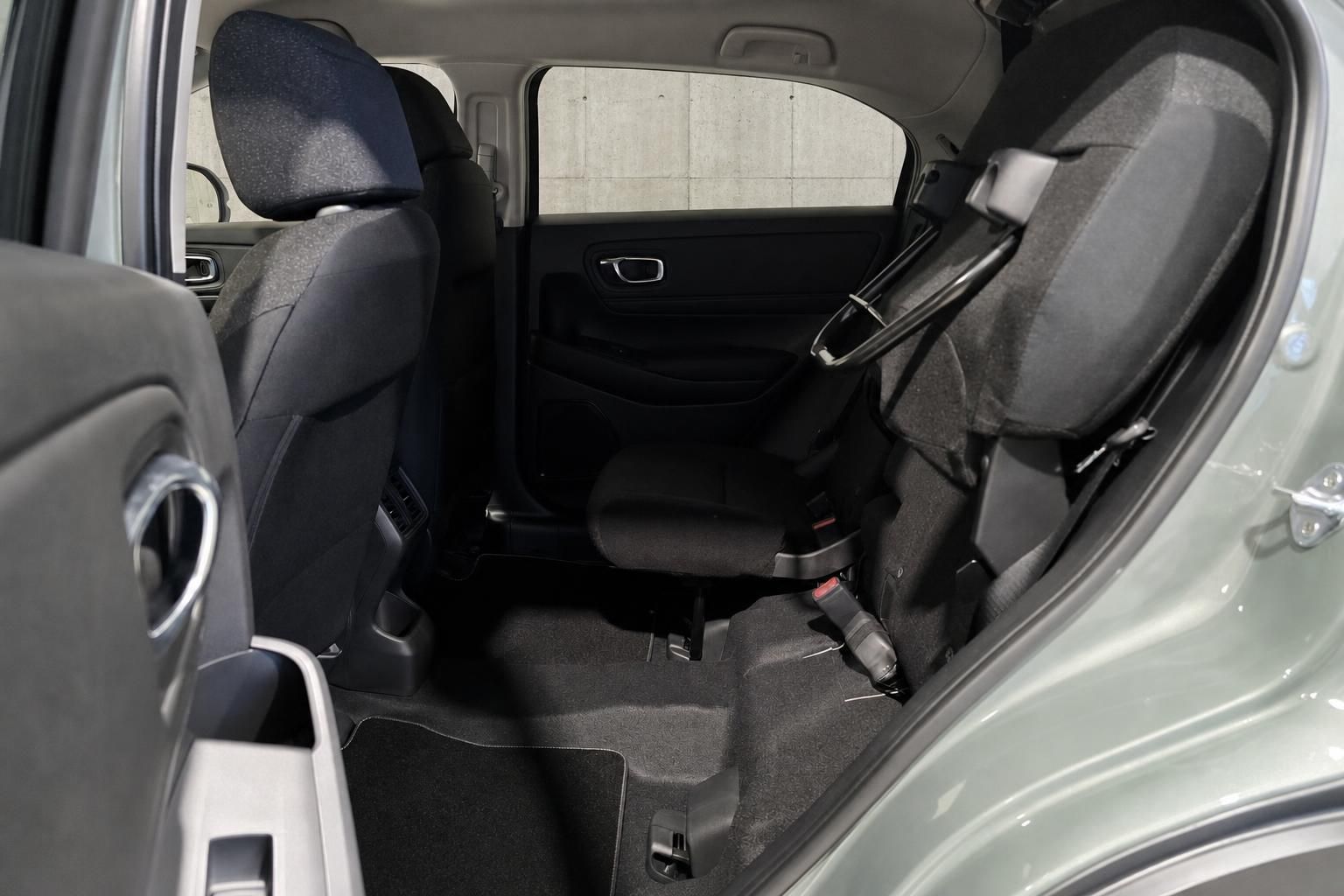 Honda Fahrzeuginnenraum Rücksitze und Kofferraumzugang von hinten